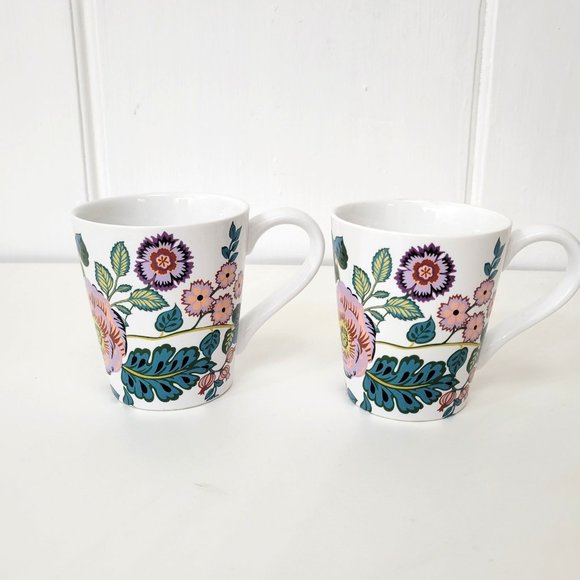 Vera Bradley Other - Vera Bradley Floral Mugs Set of Two